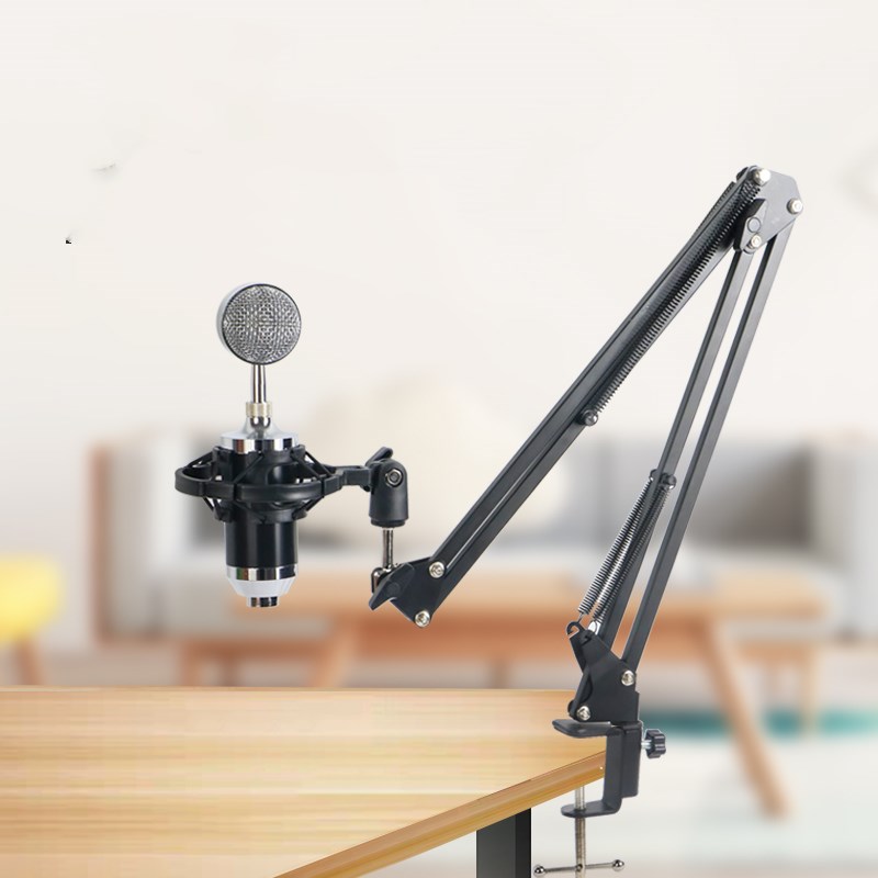 Boom Arm Stand - NB 35 Mikrofon-Aufhängungsarm-Ständer mit Clip-Halterung, verstellbarer