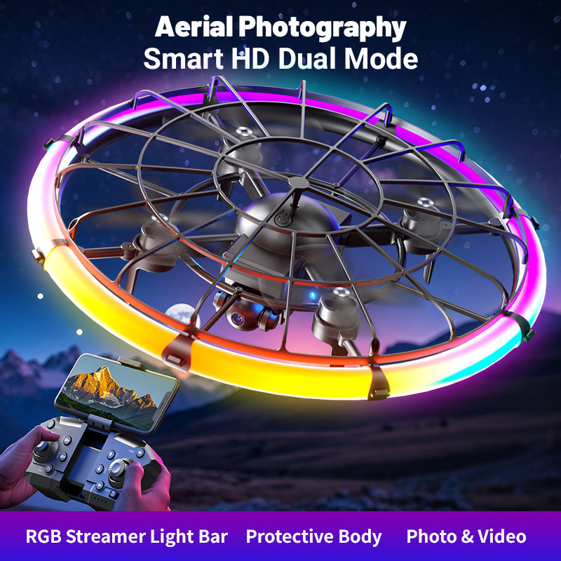 Photography Lighting For Beginners - JJRC H145 UFO RC-Drohne mit Dual-HD-Kamera,