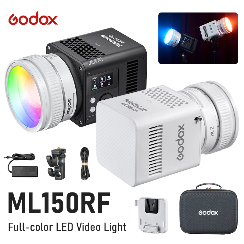 Photography Lighting Wireless - Godox ML150RF Vollfarbiges LED-Videolicht 165W PaletteLab