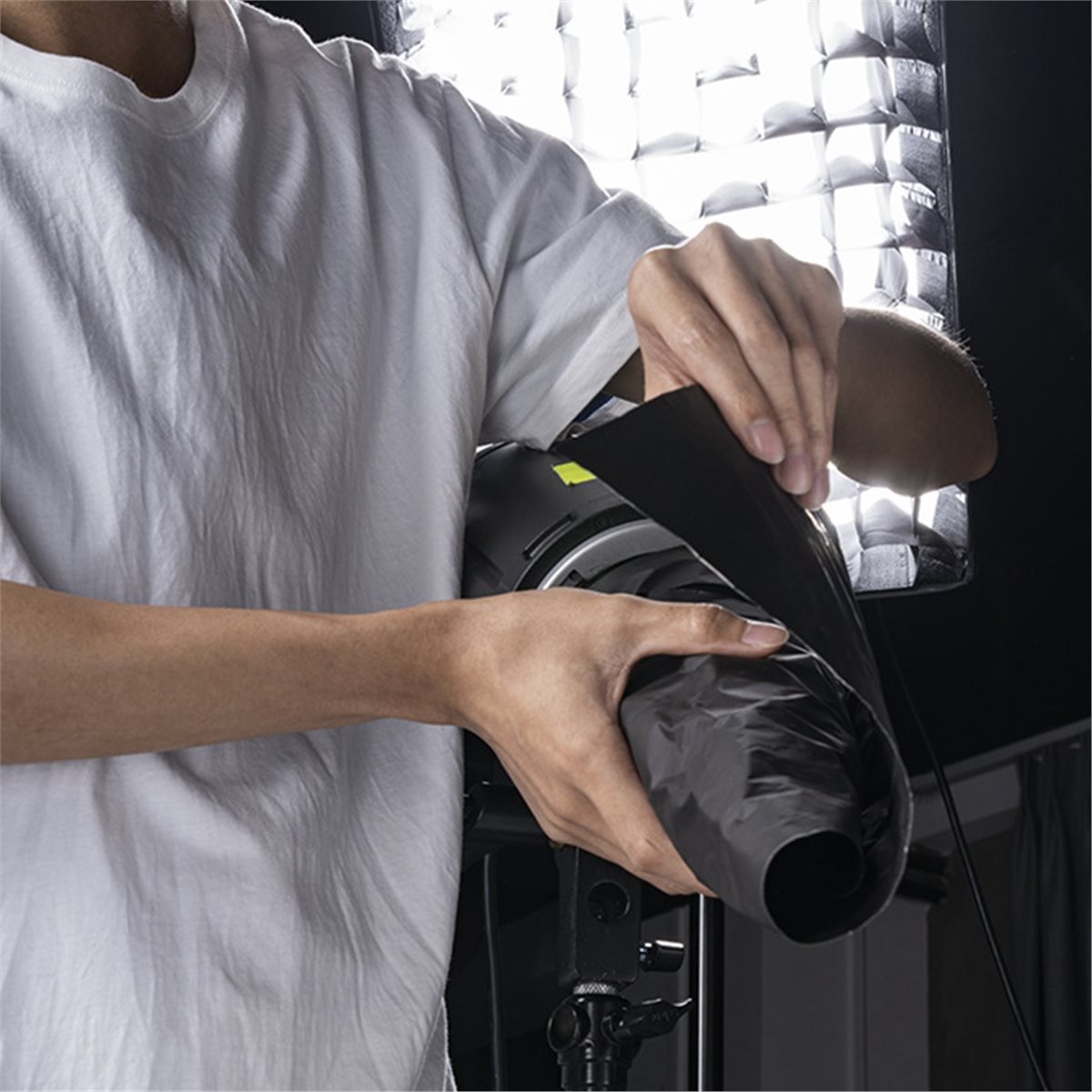Photography Lighting Essentials - Digital Essentials Doppelseitige Matte Folienrolle Schwarze