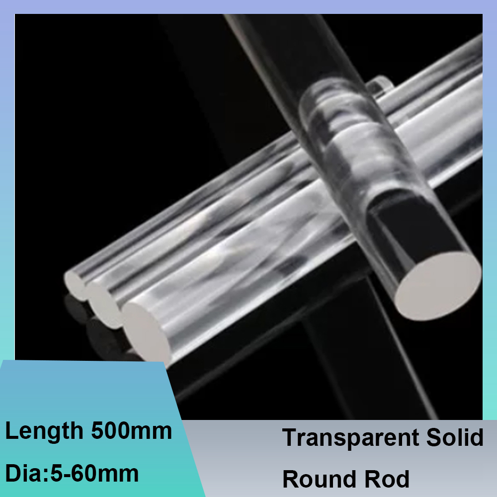 Photography Lighting Guide - Länge: 500 mm, transparenter, fester Lichtleiter,