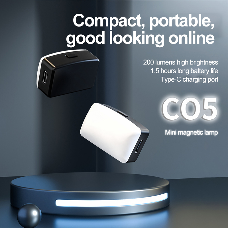 Photography Lighting Continuous - Mini Magnetische Selfie Füllen Licht Tragbare