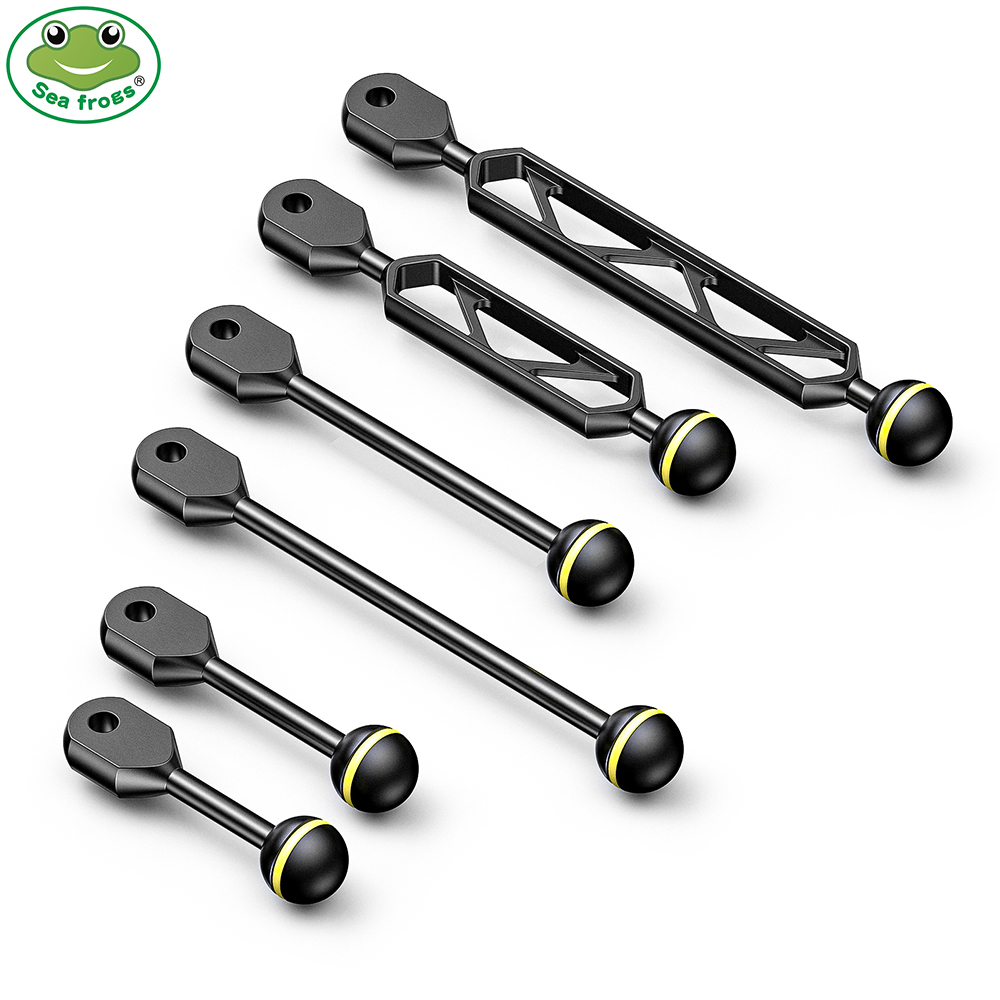Photography Lighting Essentials - YS-Adapter Essentielles Tauchequipment Kugelarm Unterwasser-Fotografie-Beleuchtungssystem Aluminiumlegierung