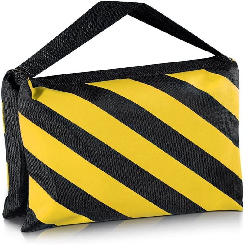 Light Stand Sandbag - Neue Gewichtsbeutel Gelb und Schwarz Sandsäcke