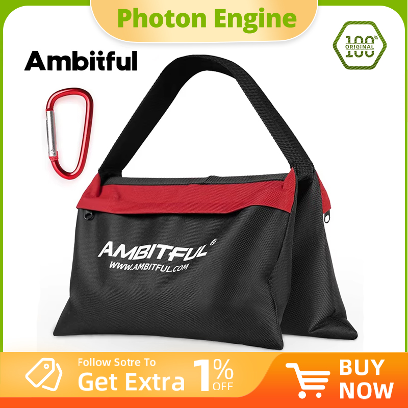Light Stand Sandbag - Ambitful 44x33cm Belastbare Sandsäcke für Fotostudio,