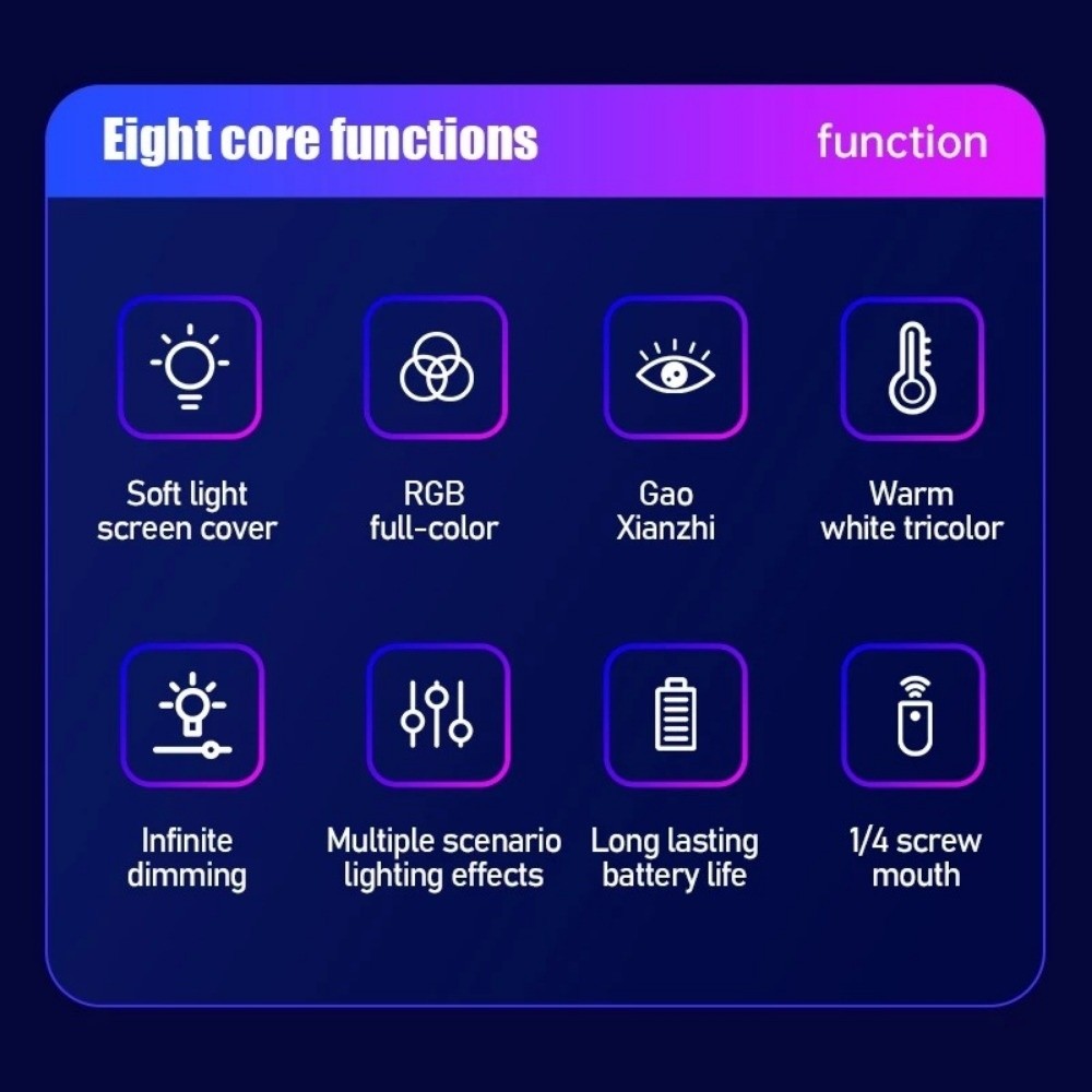 Photography Lighting Color - Handheld LED RGB Licht Stick Bunte