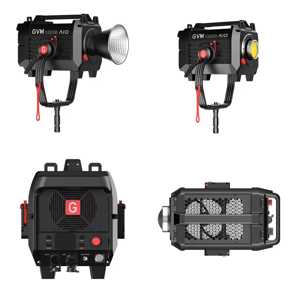 Photography Lighting Continuous - GVM SD1200B AIO 1200W Fotografie COB