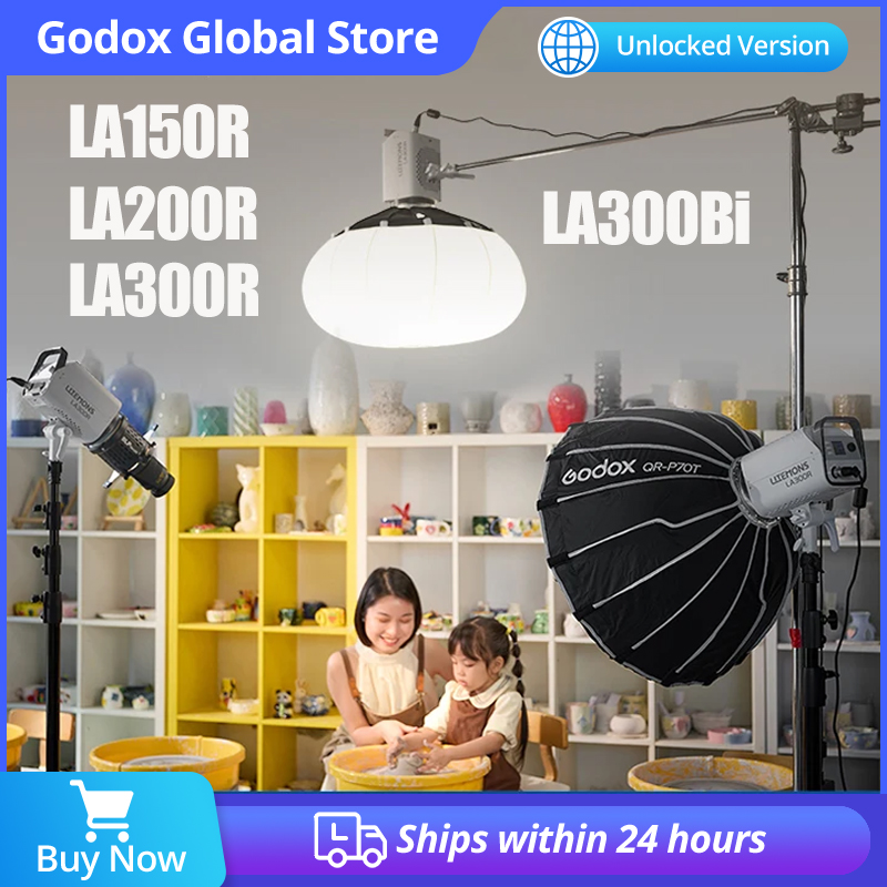 Photography Lighting Wireless - GODOX LITEMONS Vollfarbiges LED-Licht LA150R LA200R