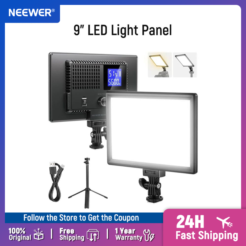 NEEWER Basics 9-Zoll LED-Licht – Photography Lighting Kit Neewer Bewertung und Preis