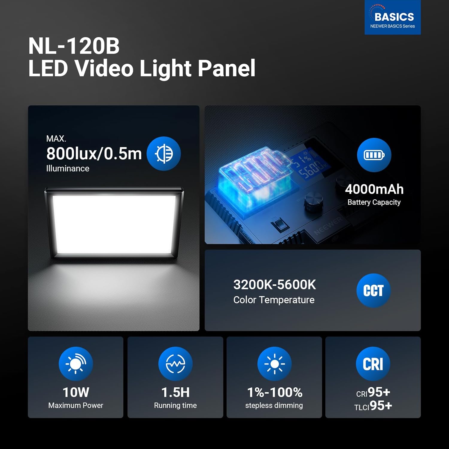 NEEWER Basics 9-Zoll LED-Licht – Photography Lighting Kit Neewer Bewertung und Preis
