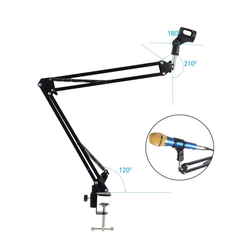 Faltbare ausziehbare Mikrofons – Boom Arm Stand Bewertung und Preis