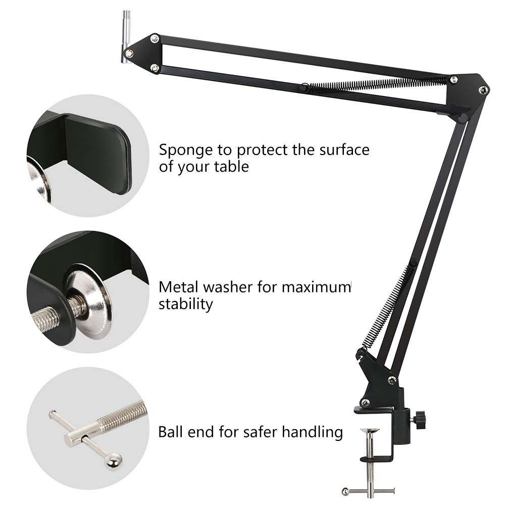 NB 35 Mikrofon-Aufhängungsarm- – Boom Arm Stand Bewertung und Preis
