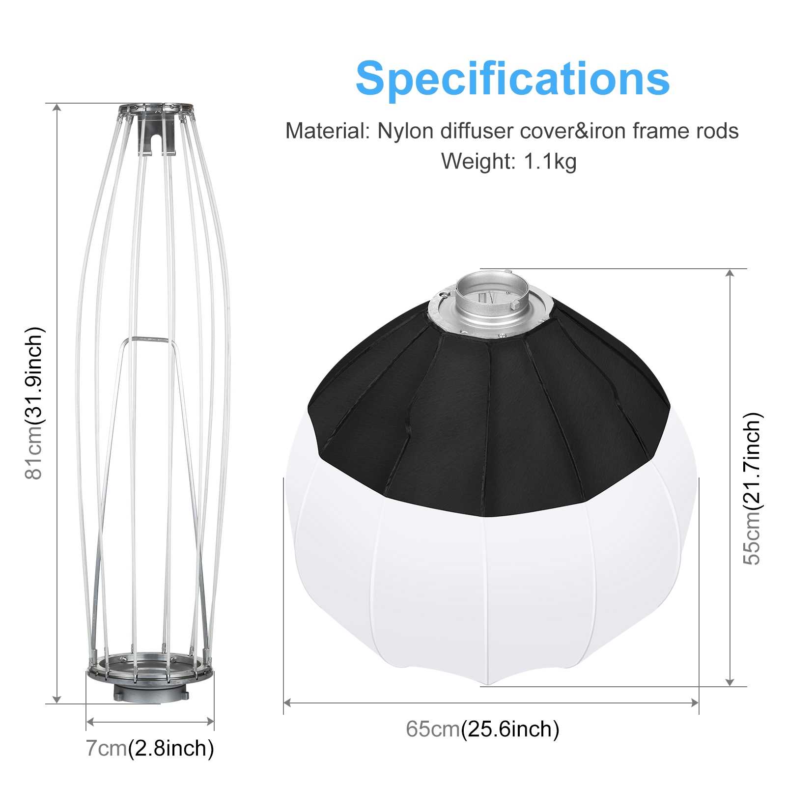 Puluz 65cm faltbare Laterne So – Photography Lighting Mount Bewertung und Preis