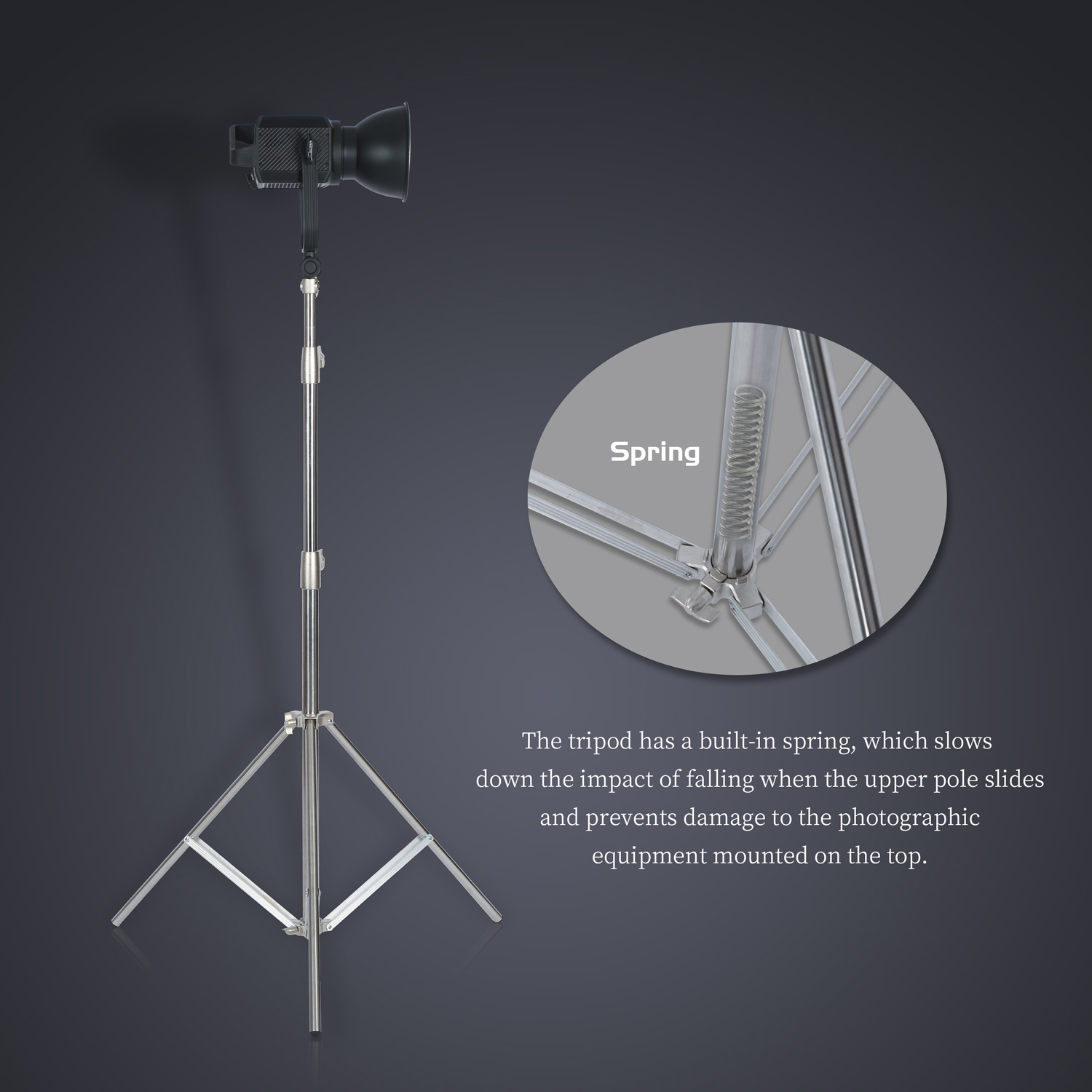 SH 2,8 M Edelstahl Licht Stehe – Photography Lighting Mount Bewertung und Preis