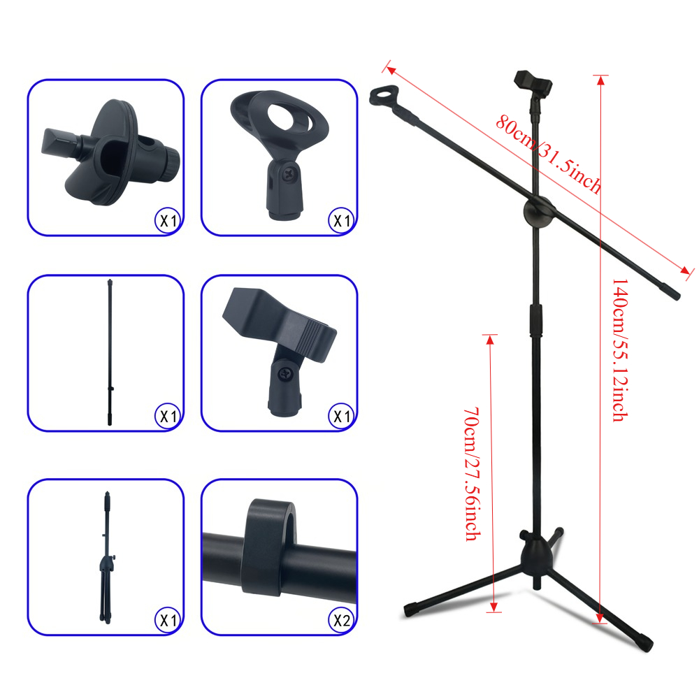 Performance-Mikrofon-Bodenstän – Boom Arm Stand Bewertung und Preis
