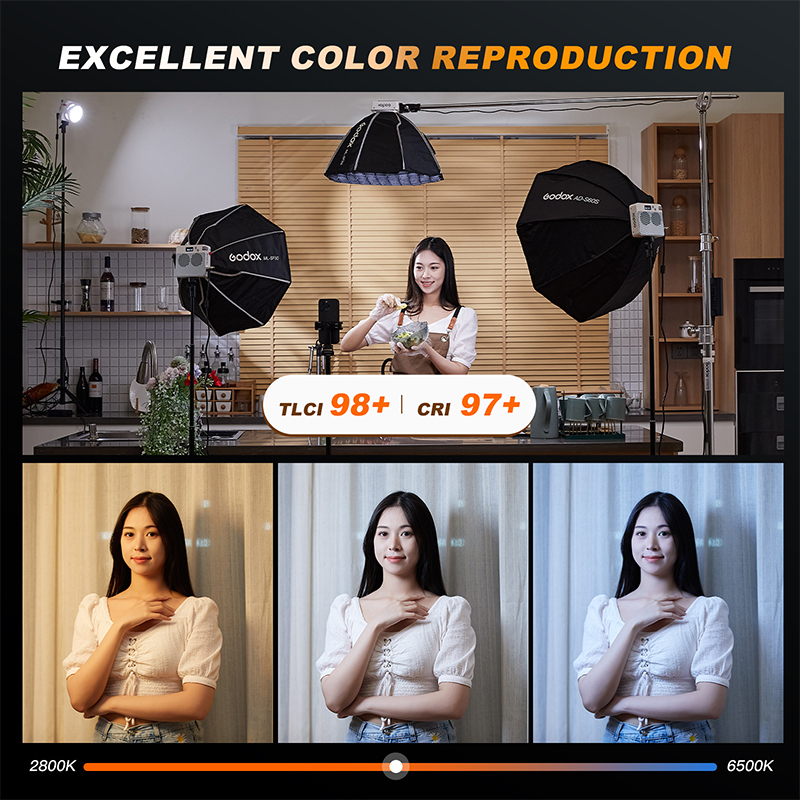 Godox ML100Bi LED-Leuchten Ref – Photography Lighting Tools Bewertung und Preis