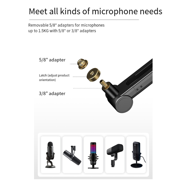 360-Grad Verstellbarer Mikrofo – Boom Arm Stand Bewertung und Preis