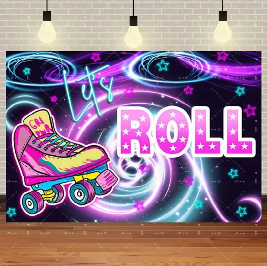 Rollschuh-Themen Geburtstagspa – Photography Lighting And Backdrop Bewertung und Preis
