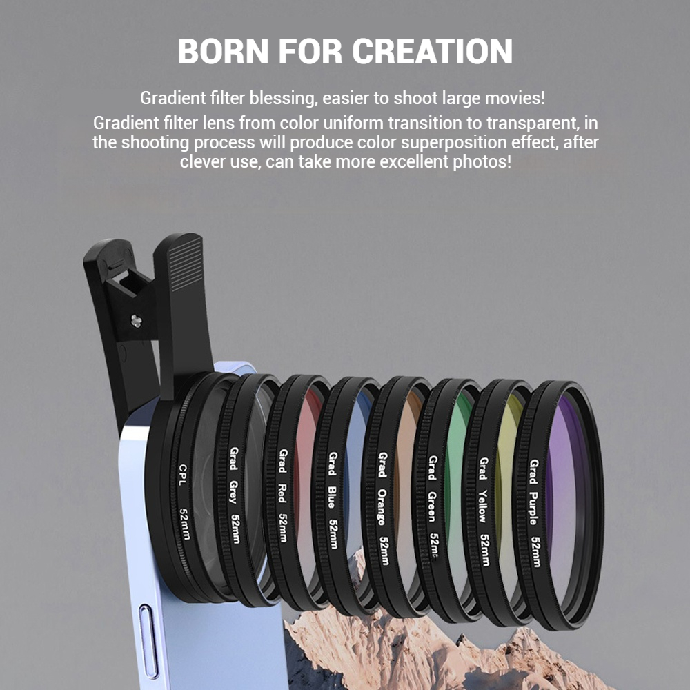 52mm Clip-On Smartphone-Kamera – Photography Lighting For Beginners Bewertung und Preis