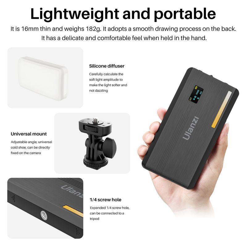 Ulanzi vl200 weiches zweifarbi – Photography Lighting Wireless Bewertung und Preis