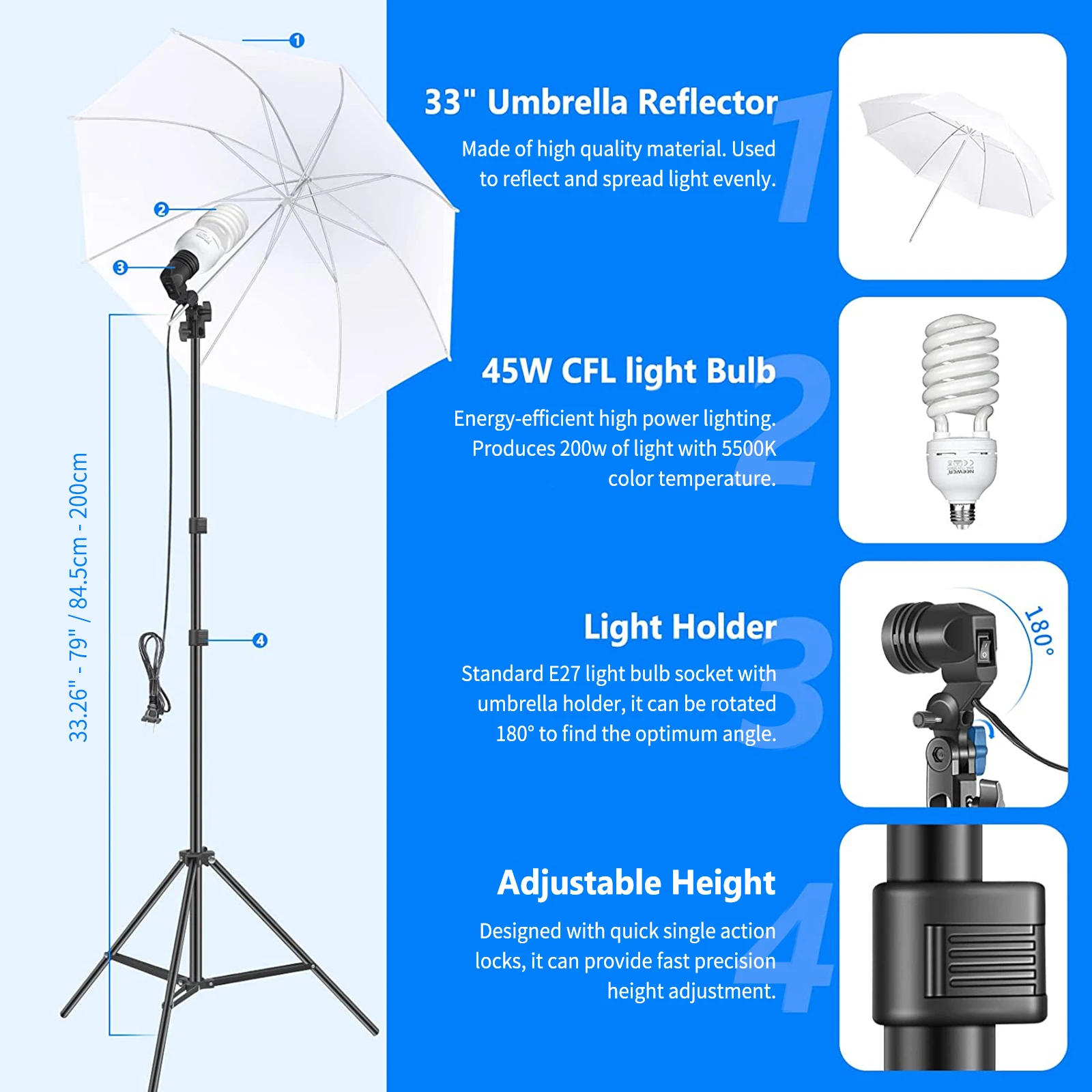 NEEWER Fotografie-Beleuchtungs – Photography Lighting Kit Neewer Bewertung und Preis