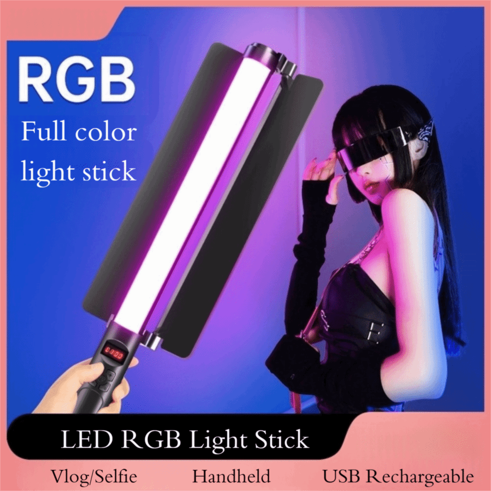 Handheld LED RGB Licht Stick B – Photography Lighting Color Bewertung und Preis