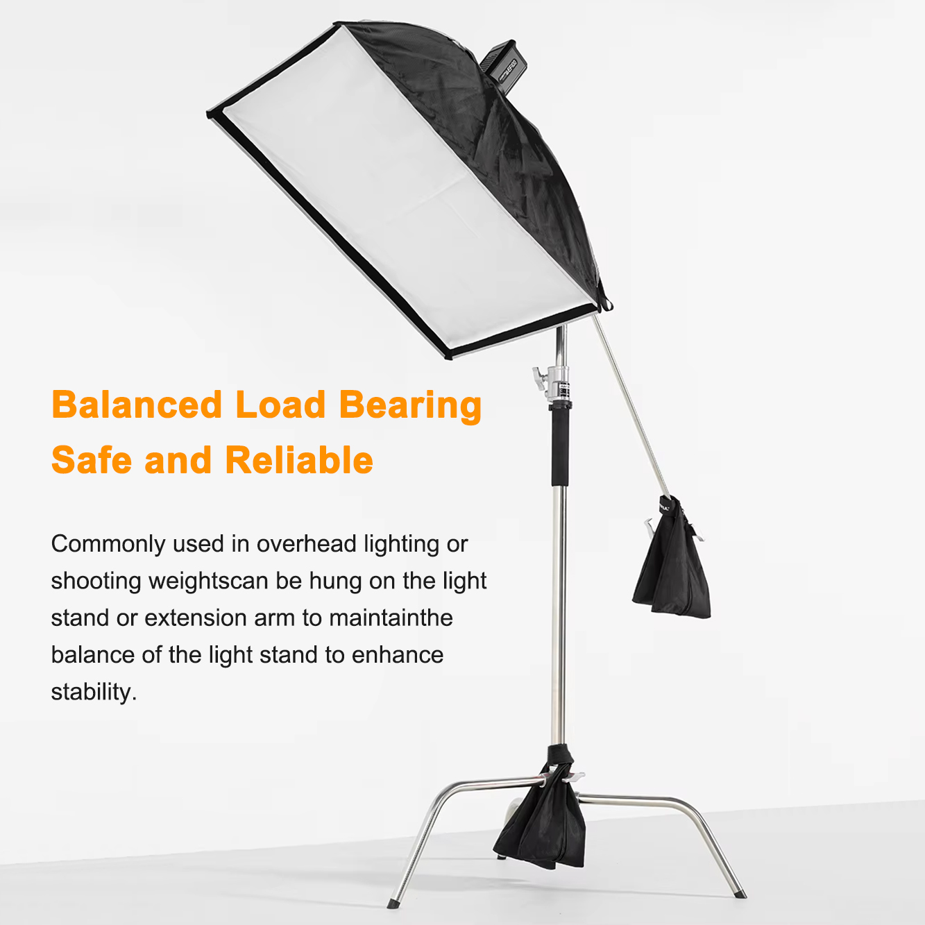 Zweiteiliger Sandsack für Foto – Light Stand Sandbag Bewertung und Preis