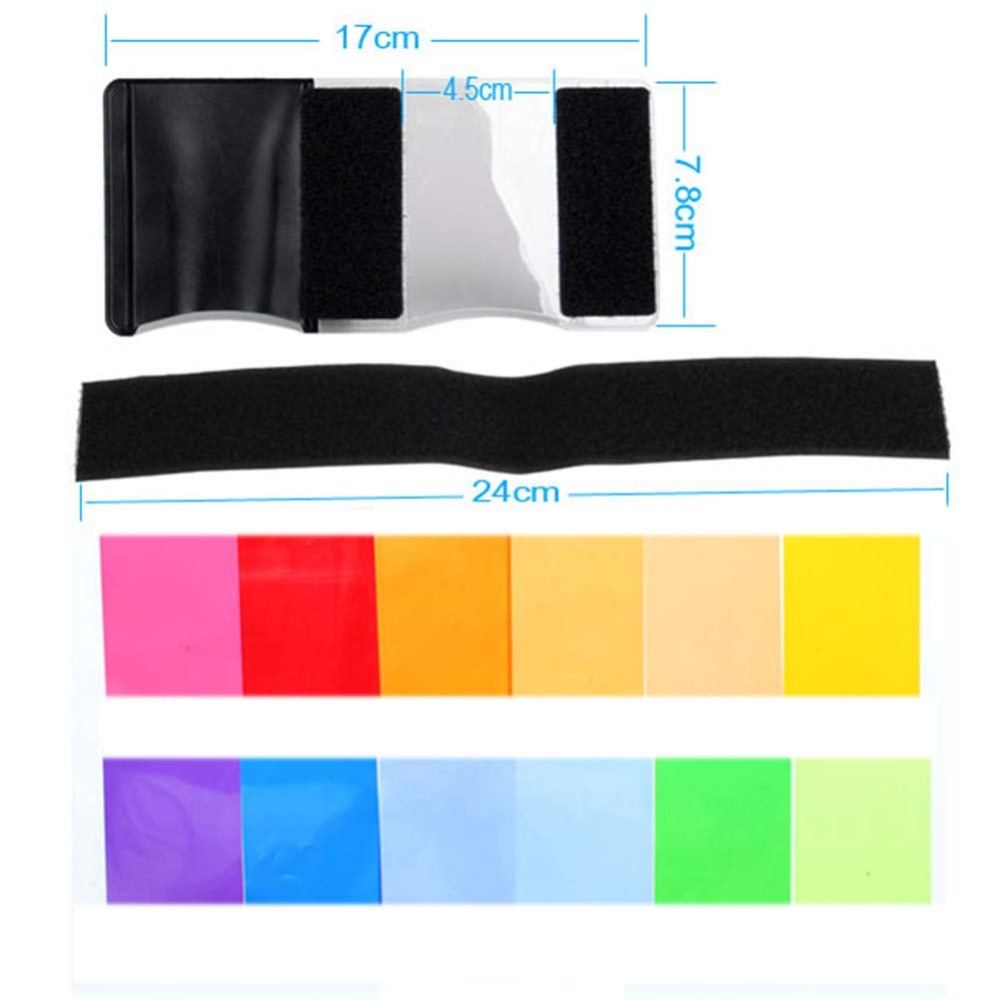 12 Farben Kamera-Blitzfilter-S – Portrait Photography With Lighting Bewertung und Preis