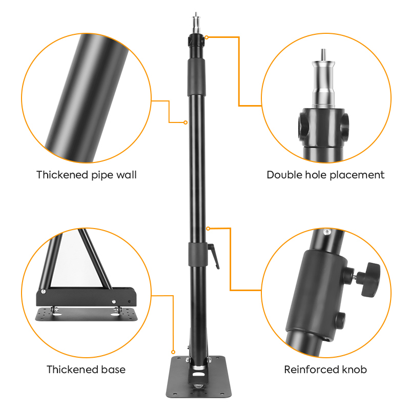 53,9 zoll Wand Halterung Alumi – Photography Lighting Mount Bewertung und Preis
