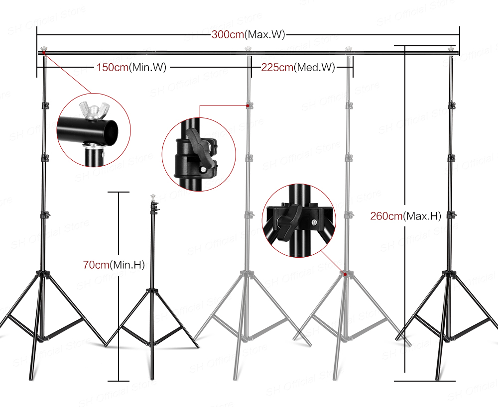 Fotografie-Fotostudio-Softbox- – Photography Lighting And Backdrop Bewertung und Preis
