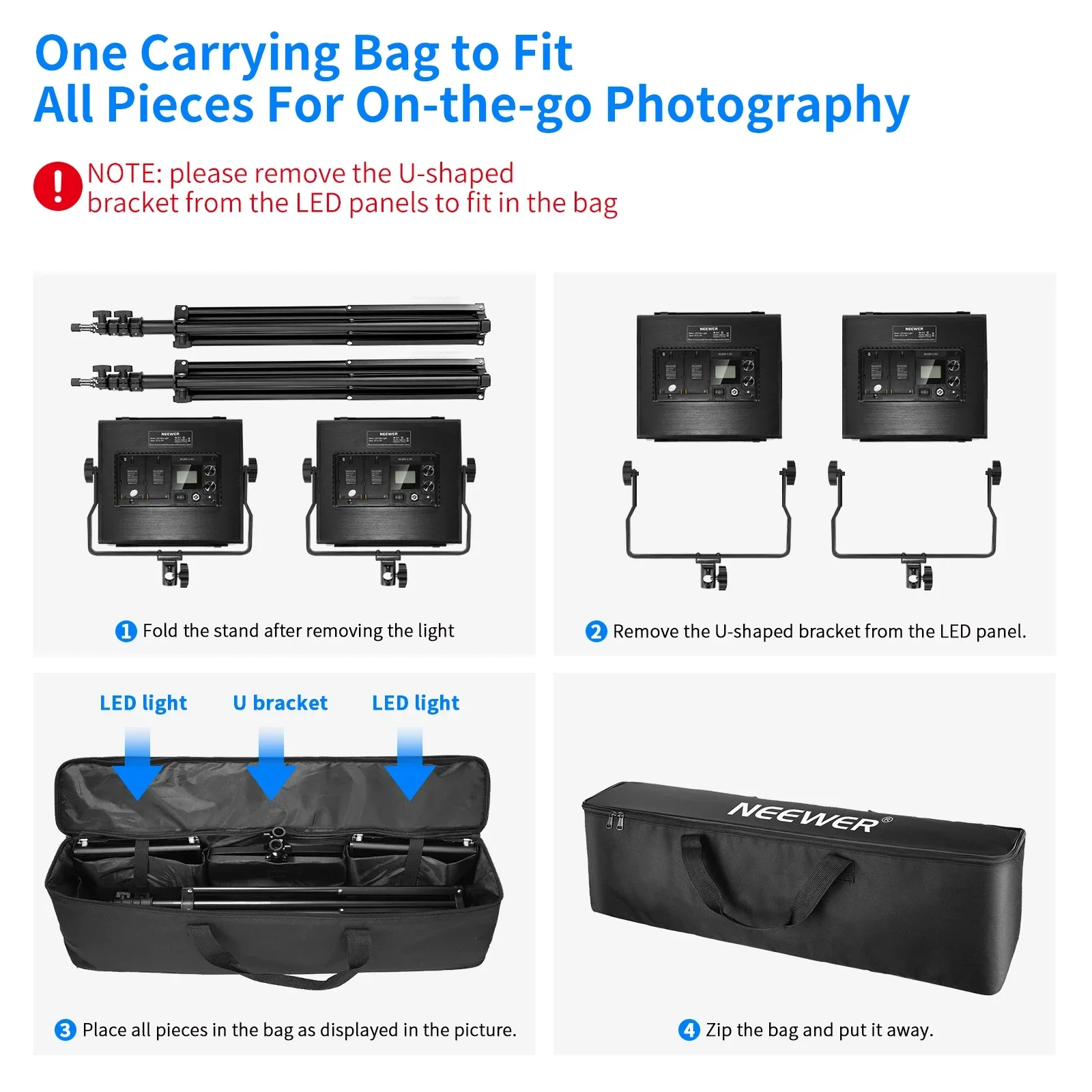 Neewer 2er-Pack Advanced 660 L – Photography Lighting Kit Neewer Bewertung und Preis