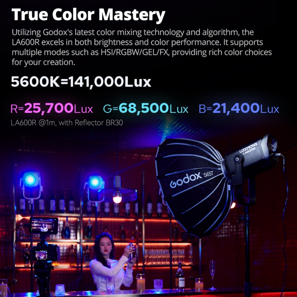 Godox LITEMONS LA600Bi LA600R  – Portrait Photography With Lighting Bewertung und Preis
